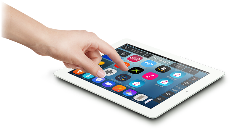 user interface ipad